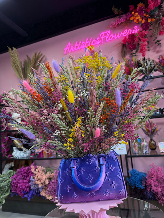 Vaas & bloemen van de maand Juni