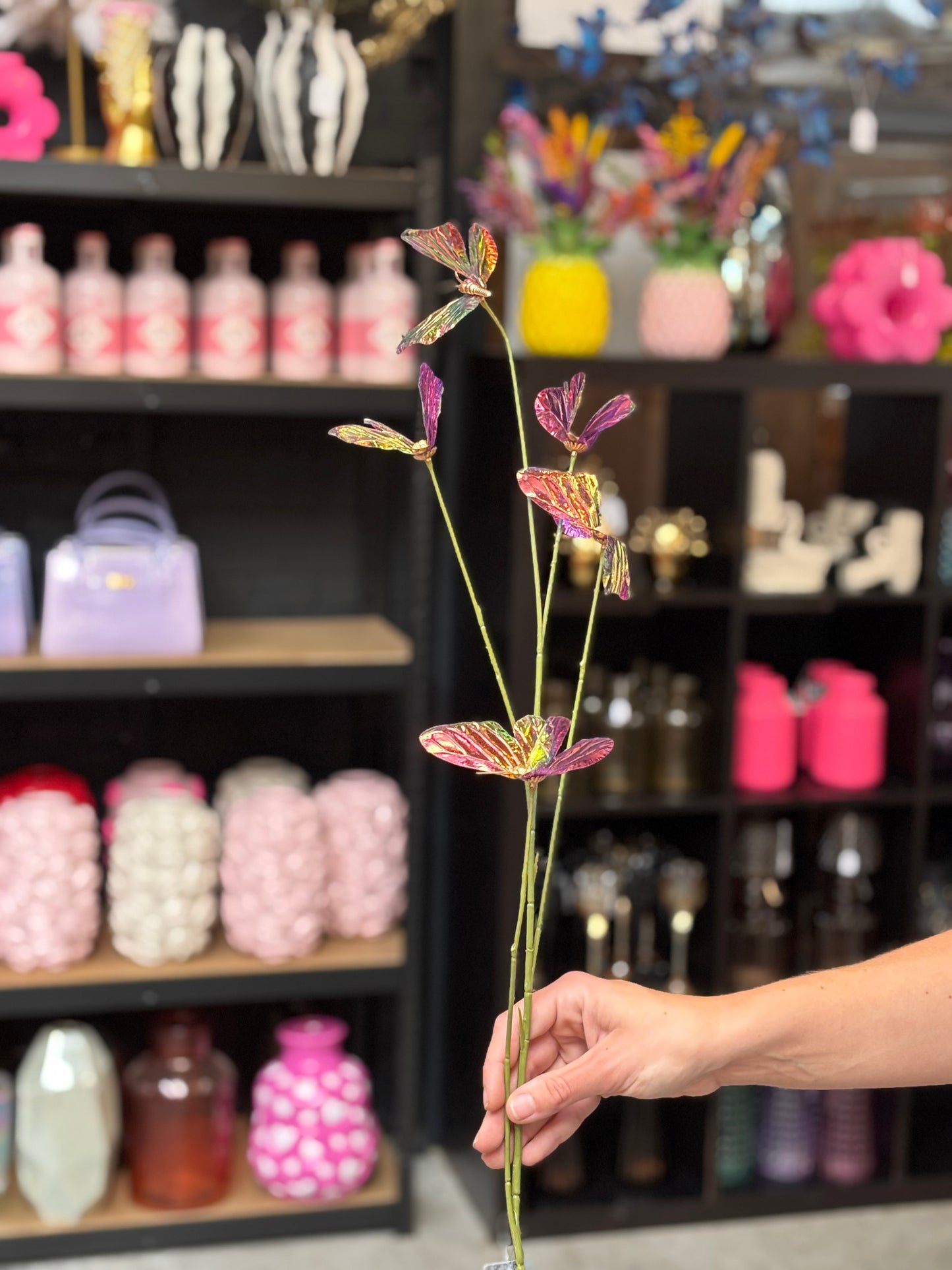 Vlindertakken metallic