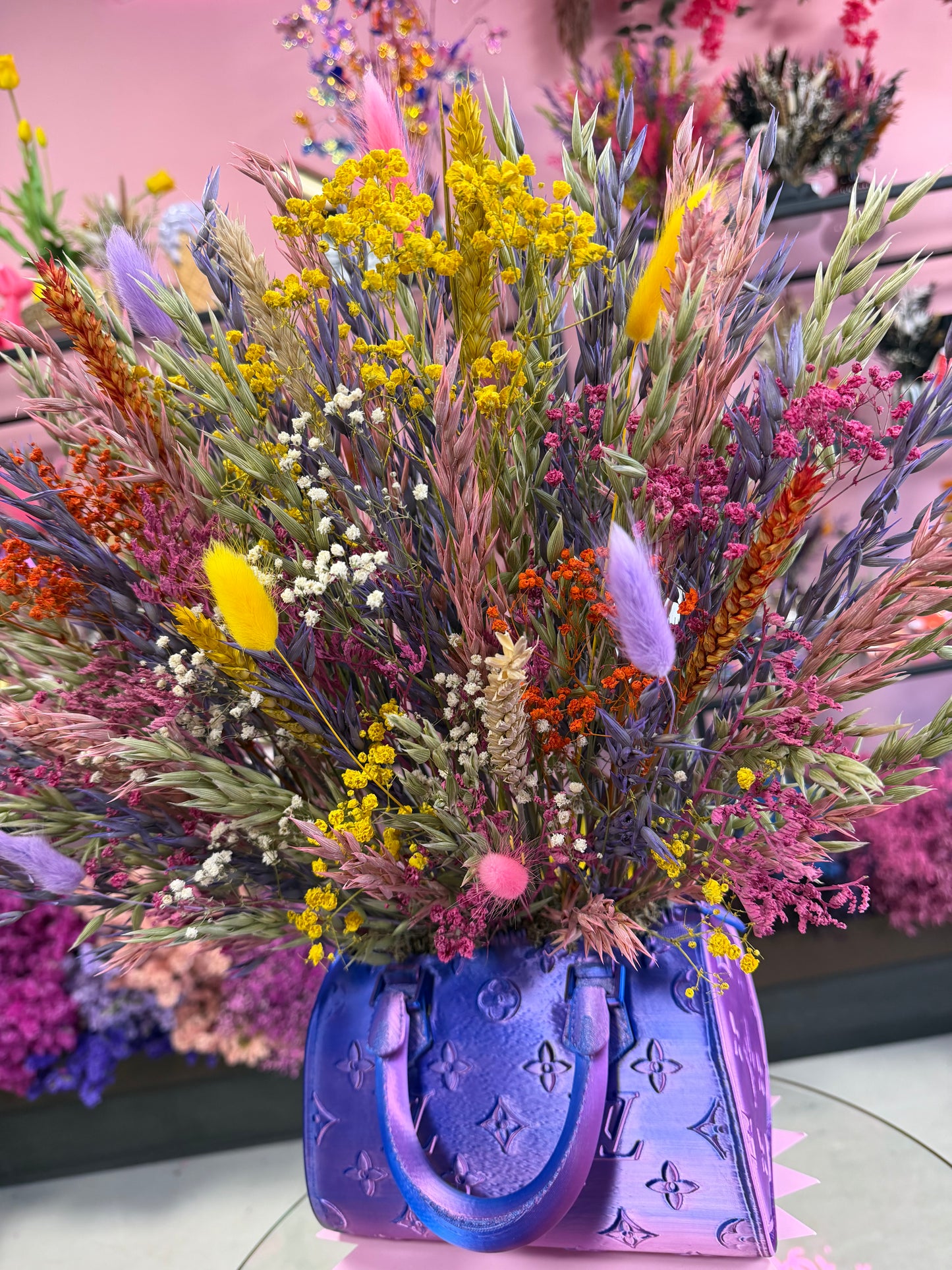 Vaas & bloemen van de maand Juni