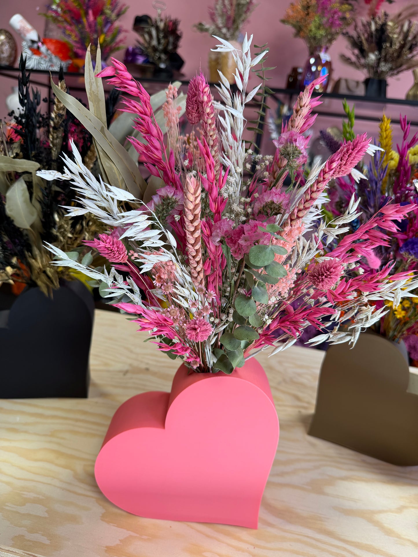 Hartjes vaas & flowers