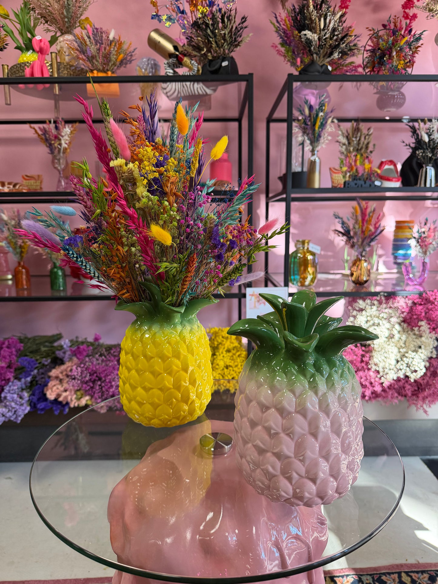 Ananas vaas & Flowers Summer Deal!
