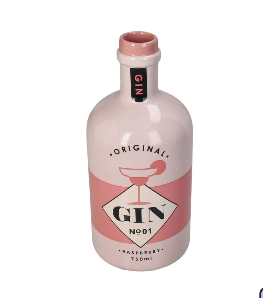 Gin fles vaas