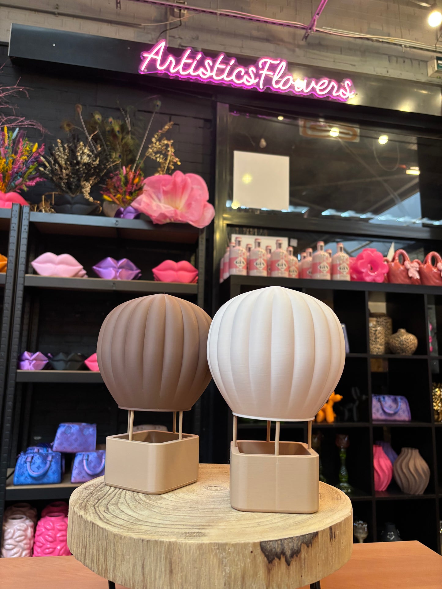 Luchtballon & Flowers