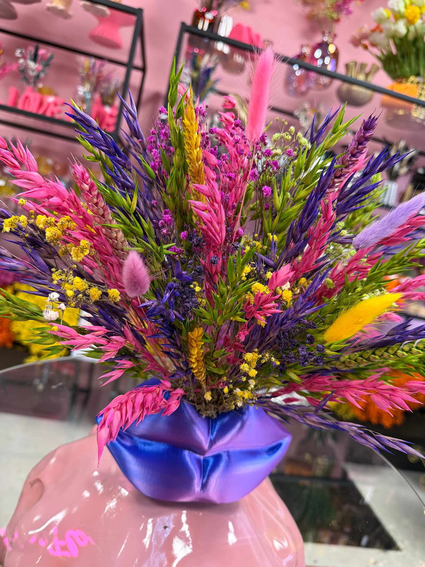 Lippen neon small X Flowers Brazilië