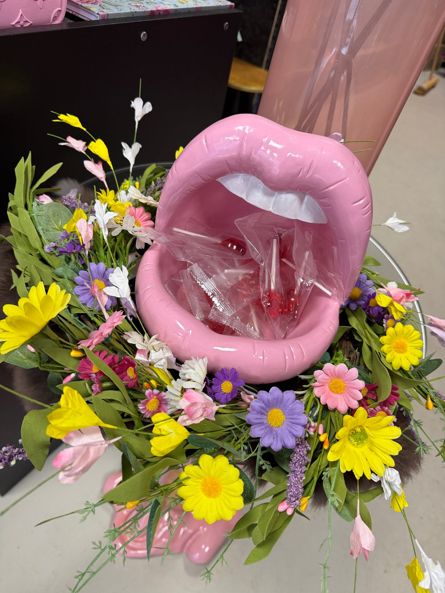 Bloemen krans kunst