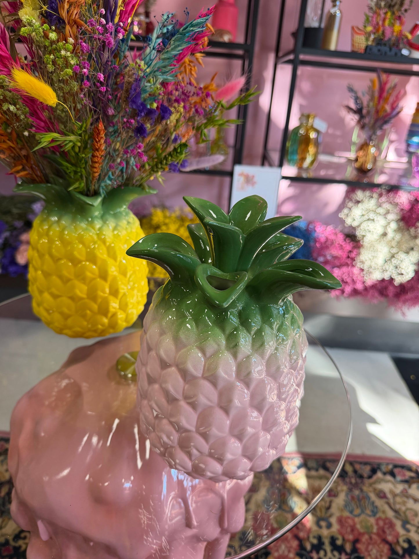 Ananas vaas & Flowers Summer Deal!