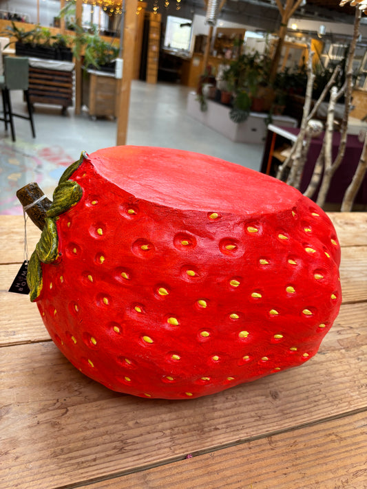 Bijzettafeltje/krukje aardbei