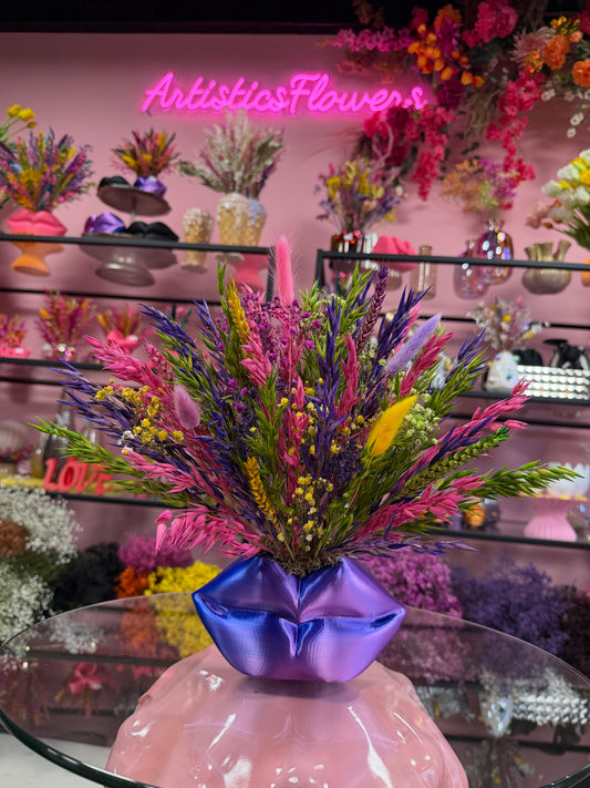 Lippen neon small X Flowers Brazilië